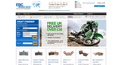 Desktop Screenshot of bikes.ebcbrakeshop.co.uk